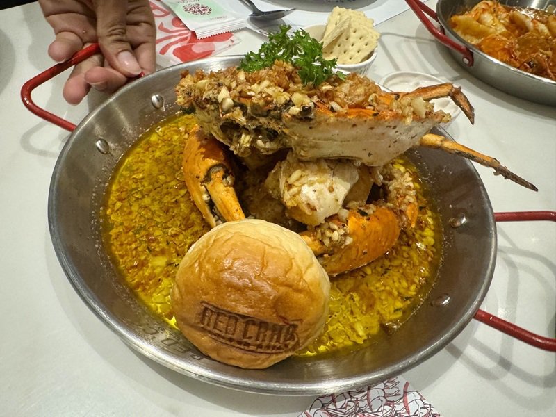 天使城 RED CRAB 餐廳 螃蟹 大餐